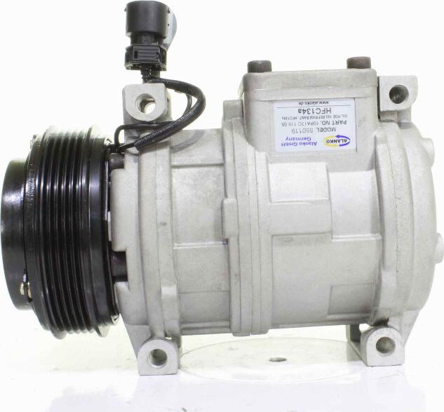 Alanko 10550119 - Compressor, air conditioning autospares.lv