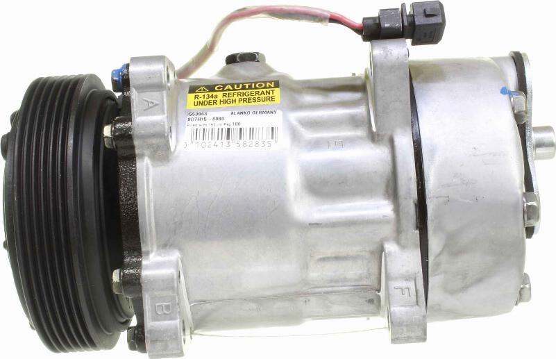 Alanko 10550863 - Compressor, air conditioning autospares.lv