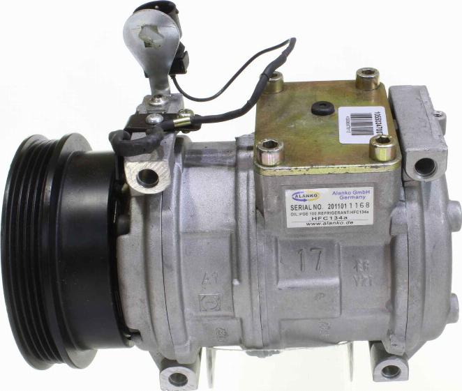 Alanko 10550247 - Compressor, air conditioning autospares.lv