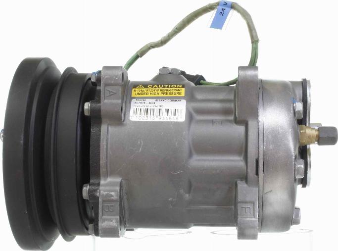 Alanko 10550760 - Compressor, air conditioning autospares.lv