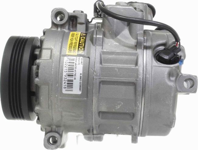 Alanko 10551467 - Compressor, air conditioning autospares.lv