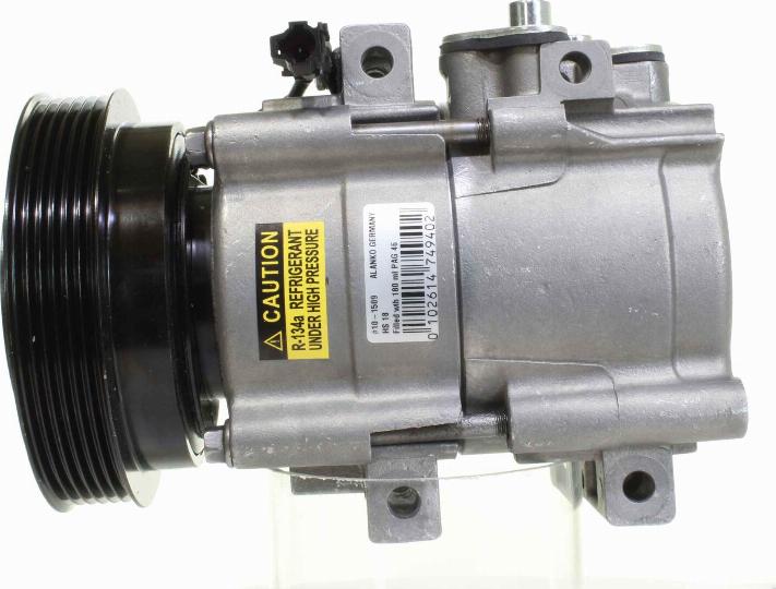 Alanko 10551509 - Compressor, air conditioning autospares.lv