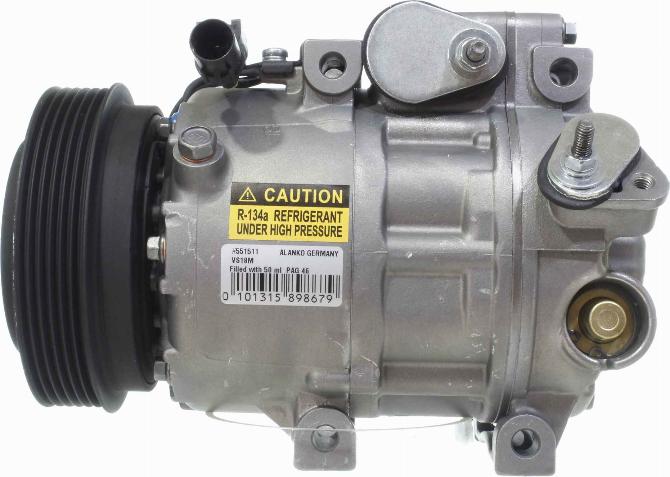 Alanko 10551511 - Compressor, air conditioning autospares.lv