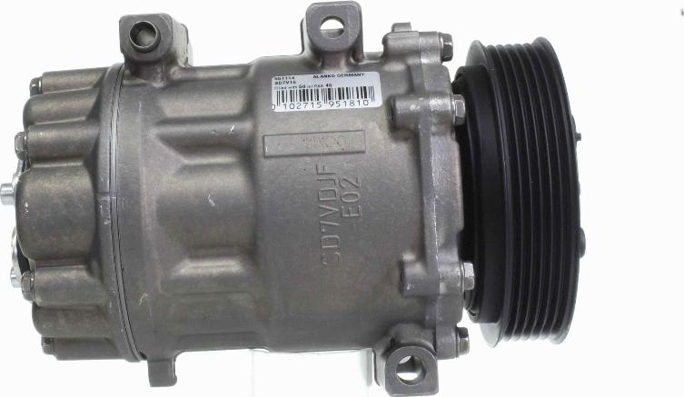 Alanko 10551114 - Compressor, air conditioning autospares.lv