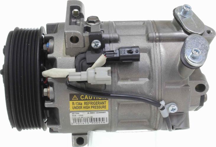 Alanko 10551399 - Compressor, air conditioning autospares.lv