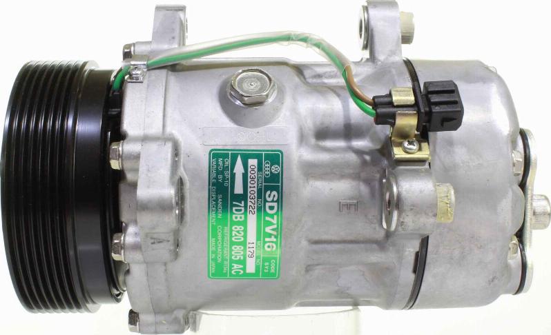 Alanko 10551783 - Compressor, air conditioning autospares.lv