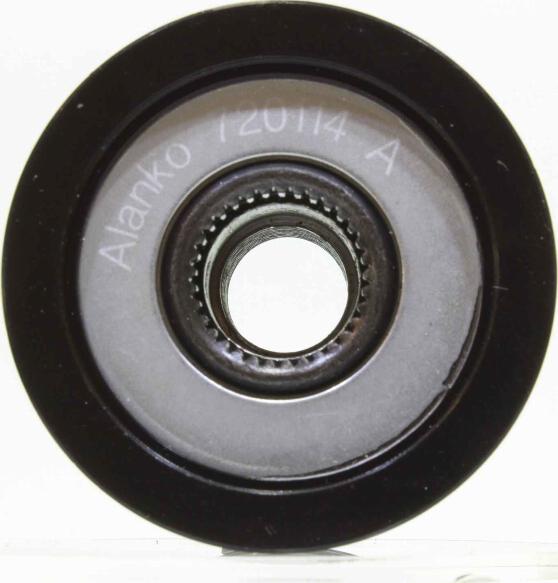 Alanko 10720114 - Pulley, alternator, freewheel clutch autospares.lv