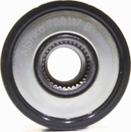 Alanko 10720117 - Pulley, alternator, freewheel clutch autospares.lv