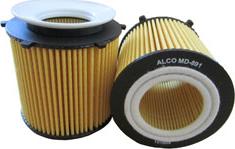 Alco Filter MD-891 - Oil Filter autospares.lv