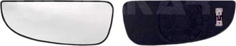 Alkar 6441922 - Mirror Glass, outside mirror autospares.lv