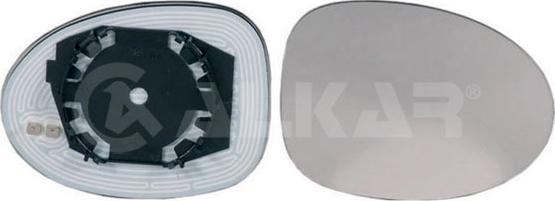 Alkar 6442167 - Mirror Glass, outside mirror autospares.lv