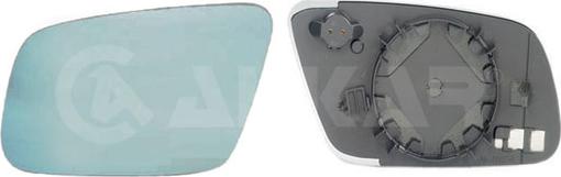 Alkar 6451501 - Mirror Glass, outside mirror autospares.lv