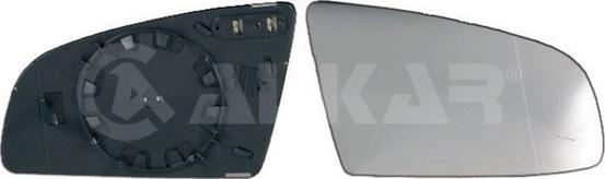 Alkar 6402525 - Mirror Glass, outside mirror autospares.lv