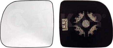 Alkar 6431156 - Mirror Glass, outside mirror autospares.lv