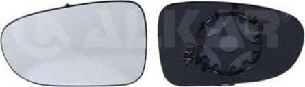 Alkar 6471130 - Mirror Glass, outside mirror autospares.lv