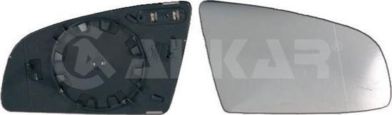 Alkar 6426503 - Mirror Glass, outside mirror autospares.lv