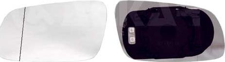 Alkar 6423800 - Mirror Glass, outside mirror autospares.lv