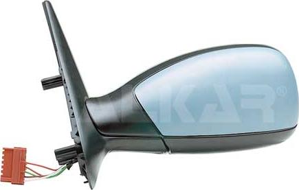 Alkar 6135282 - Outside Mirror autospares.lv