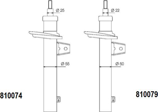 AL-KO 810079 - Shock Absorber autospares.lv