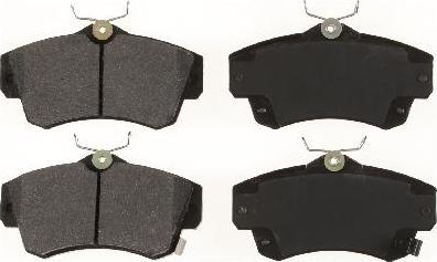 Allmakes 5017843B - Brake Pad Set, disc brake autospares.lv