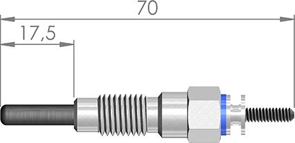 A-N PARTS 066 107 - Glow Plug autospares.lv