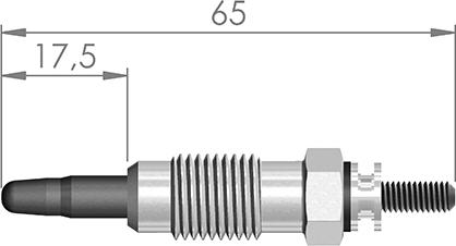 A-N PARTS 061 381 - Glow Plug autospares.lv