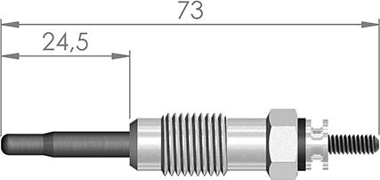 A-N PARTS 068 249 - Glow Plug autospares.lv