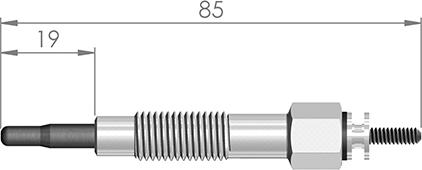 A-N PARTS 084 514 - Glow Plug autospares.lv