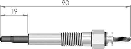 A-N PARTS 085 495 - Glow Plug autospares.lv