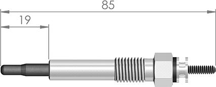 A-N PARTS 085 208 - Glow Plug autospares.lv