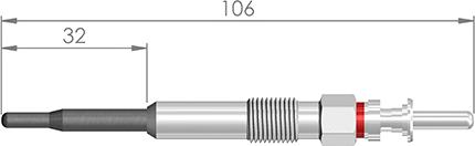 A-N PARTS 106 002 - Glow Plug autospares.lv