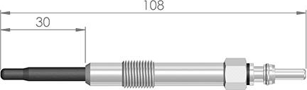 A-N PARTS 108 639 - Glow Plug autospares.lv