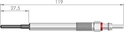 A-N PARTS 119 031 - Glow Plug autospares.lv