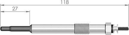 A-N PARTS 118 492 - Glow Plug autospares.lv