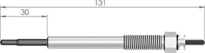 A-N PARTS 131 522 - Glow Plug autospares.lv