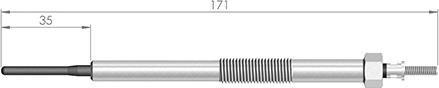 A-N PARTS 170 033 - Glow Plug autospares.lv