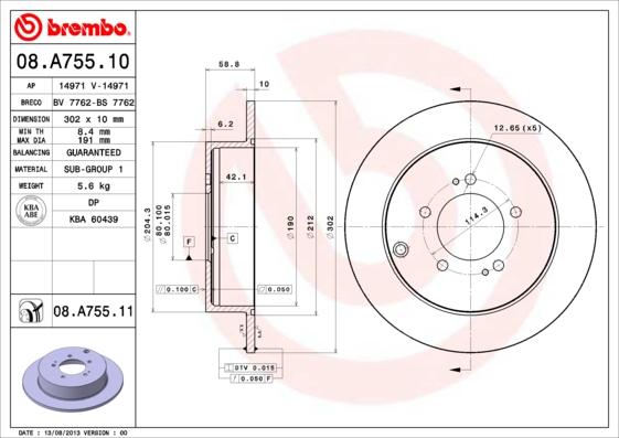 AP 14971 - Brake Disc autospares.lv