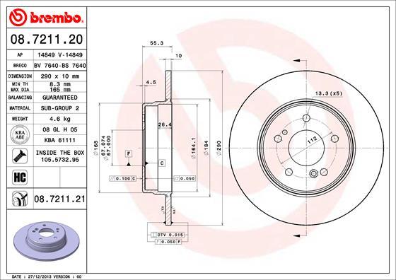 AP 14849 - Brake Disc autospares.lv