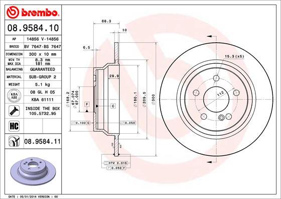 AP 14856 - Brake Disc autospares.lv