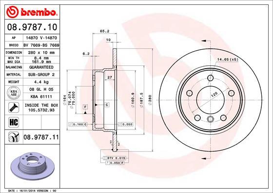 AP 14870 - Brake Disc autospares.lv