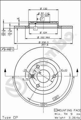 AP 14259 - Brake Disc autospares.lv