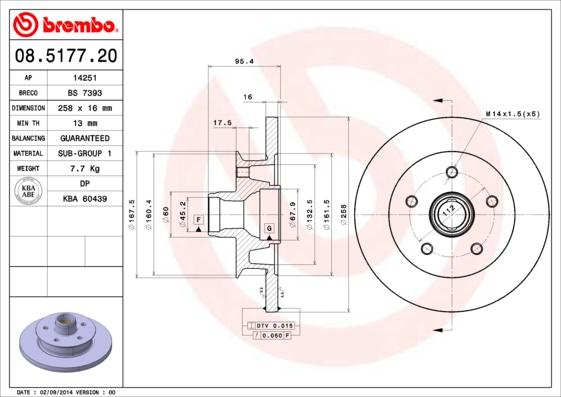 AP 14251 - Brake Disc autospares.lv