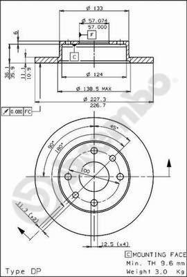 AP 14219 - Brake Disc autospares.lv