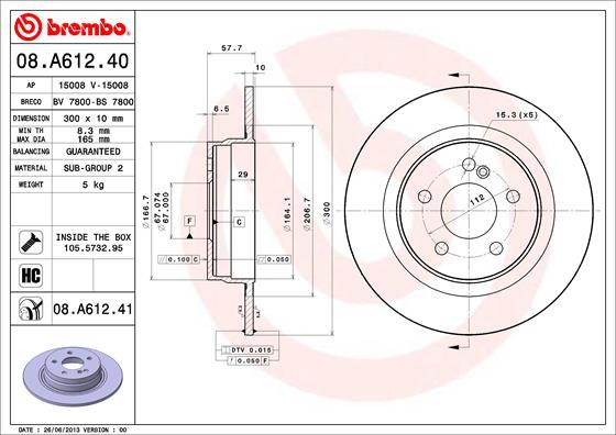 AP 15008 - Brake Disc autospares.lv