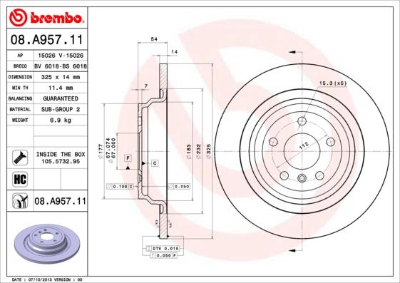 AP 15026 V - Brake Disc autospares.lv