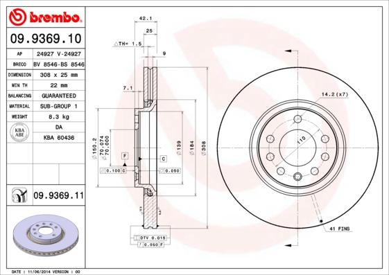 AP 24927 - Brake Disc autospares.lv