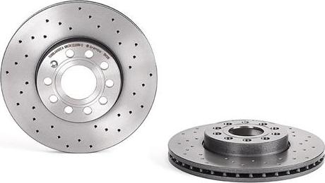 AP 24850 X - Brake Disc autospares.lv