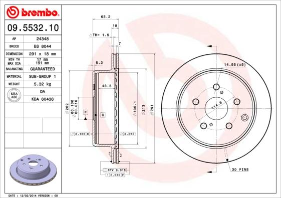 AP 24348 - Brake Disc autospares.lv