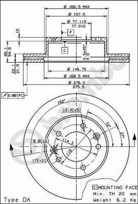 AP 24374 - Brake Disc autospares.lv