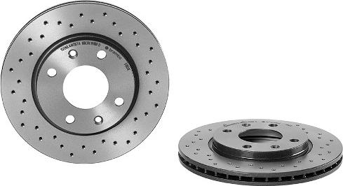 AP 24249 X - Brake Disc autospares.lv